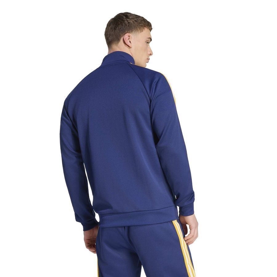 Real Madrid Track Top OG - Dark Blue - Men's-SoccerKits Hub | Buy Soccer Jerseys Online