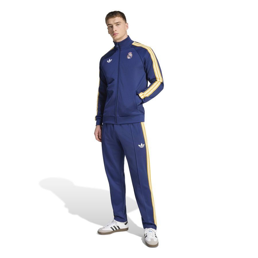 Real Madrid Track Top OG - Dark Blue - Men's-SoccerKits Hub | Buy Soccer Jerseys Online