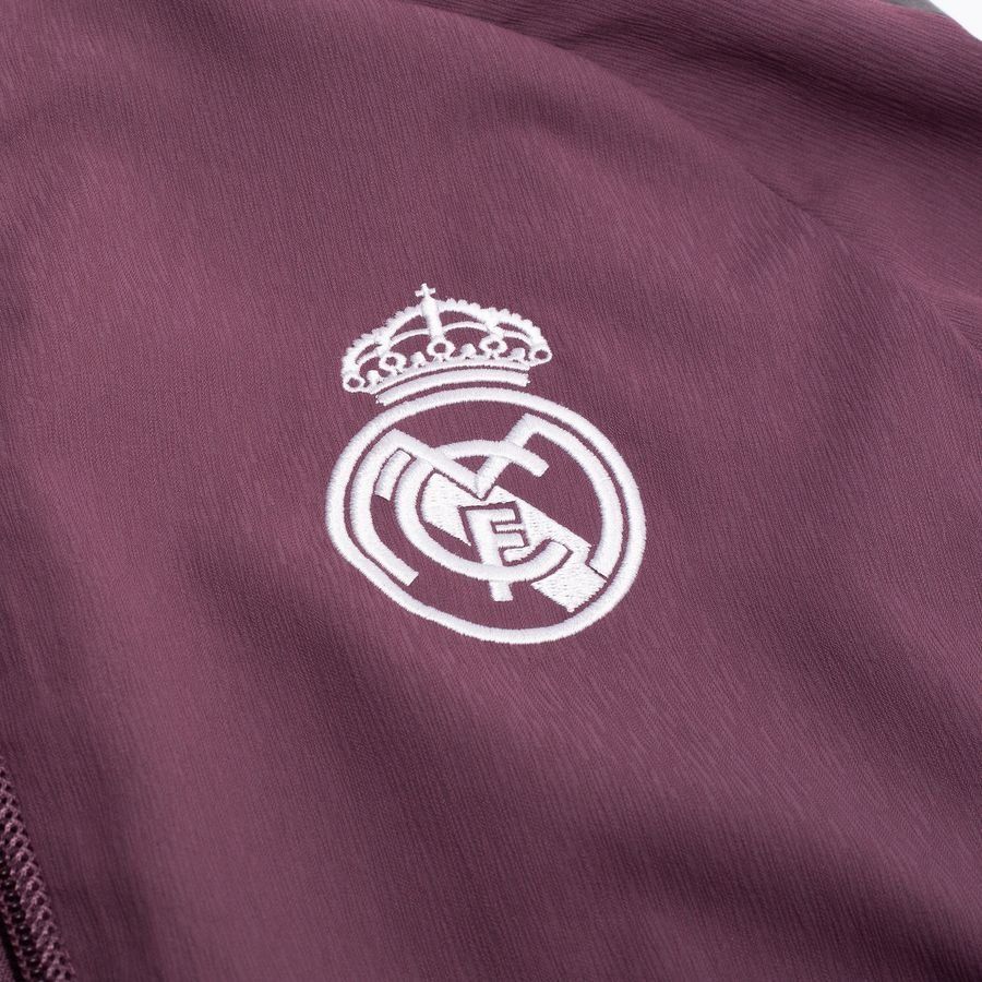 Real Madrid Training Jacket Presentation Tiro 25 - Purple/Black - Men's-SoccerKits Hub | Buy Soccer Jerseys Online