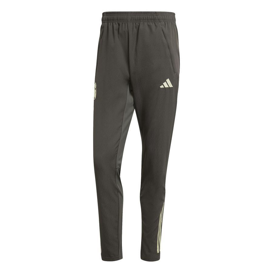 Real Madrid Training Trousers Tiro 25 Presentation - Utility Grey - Men's-SoccerKits Hub | Buy Soccer Jerseys Online