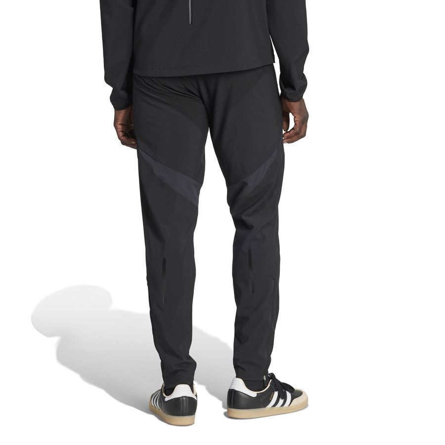 Real Madrid Training Trousers Tiro 25 Pro Vis Tech Travel - Black/Lucid Lemon - Men's-SoccerKits Hub | Buy Soccer Jerseys Online