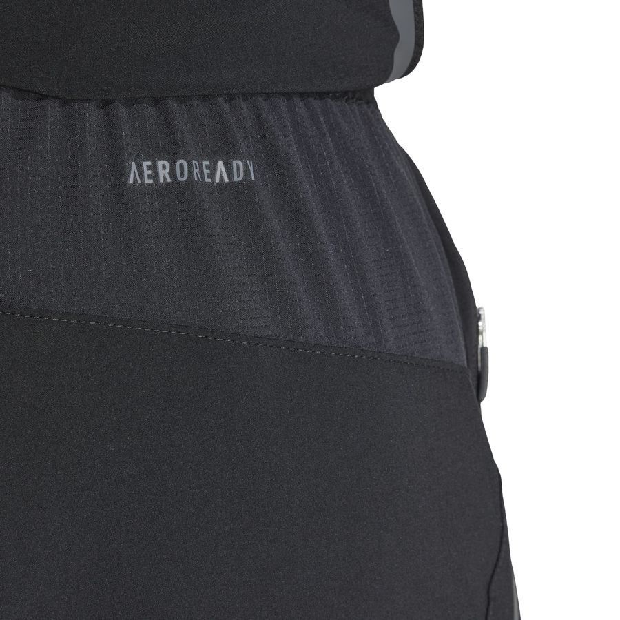 Real Madrid Training Trousers Tiro 25 Pro Vis Tech Travel - Black/Lucid Lemon - Men's-SoccerKits Hub | Buy Soccer Jerseys Online