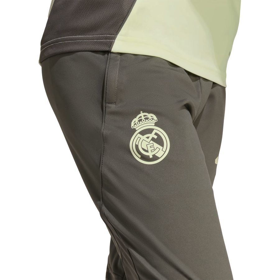 Real Madrid Training Trousers Tiro 25 - Utility Grey Kids-SoccerKits Hub | Buy Soccer Jerseys Online