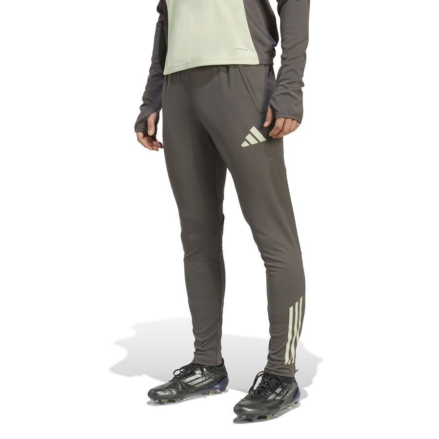 Real Madrid Training Trousers Tiro 25 - Utility Grey - Men's-SoccerKits Hub | Buy Soccer Jerseys Online