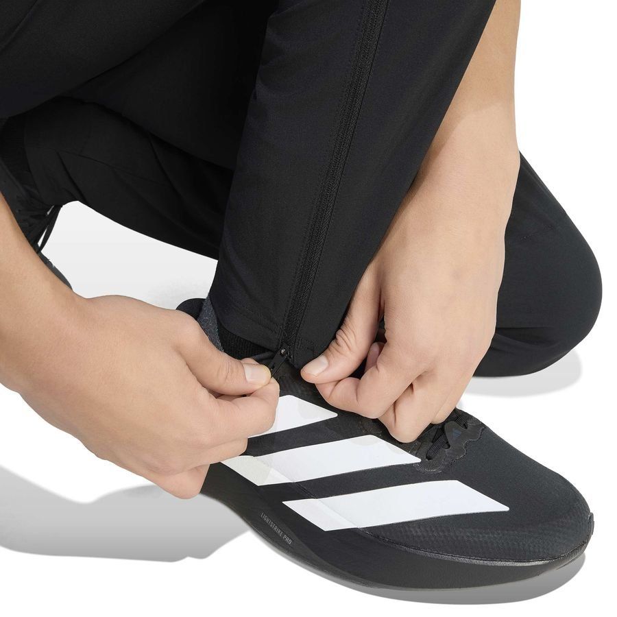 Real Madrid Training Trousers Vis Tech Travel - Black - Men's-SoccerKits Hub | Buy Soccer Jerseys Online