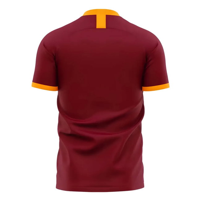 Roma 2025-2026 Home Concept Football Kit (Libero) (DE ROSSI 16)-SoccerKits Hub | Buy Soccer Jerseys Online