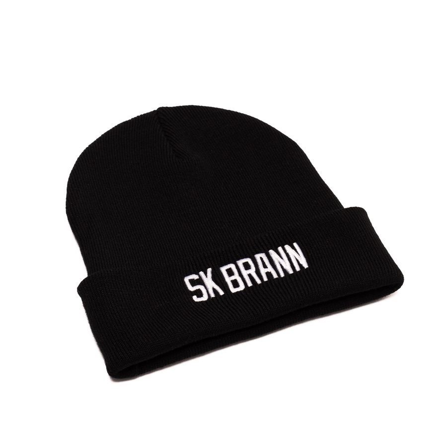 SK Brann Embroidered Beanie - Black-SoccerKits Hub | Buy Soccer Jerseys Online