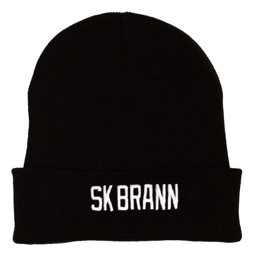 SK Brann Embroidered Beanie - Black-SoccerKits Hub | Buy Soccer Jerseys Online
