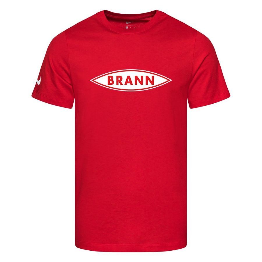 SK Brann Nike Logo T-Shirt - University Red - Men's-SoccerKits Hub | Buy Soccer Jerseys Online
