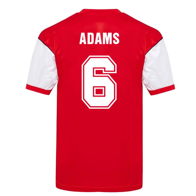 Score Draw Arsenal 1982 Home Shirt (ADAMS 6)-SoccerKits Hub | Buy Soccer Jerseys Online