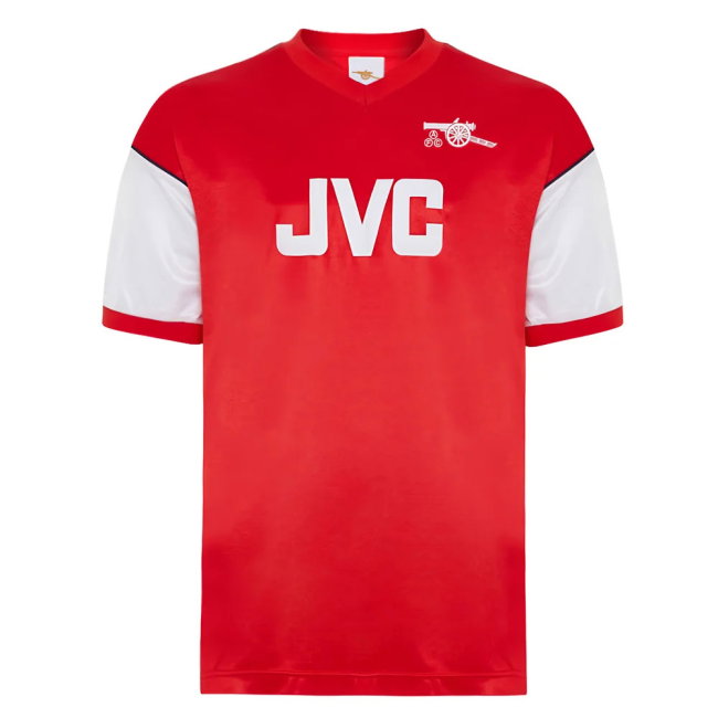 Score Draw Arsenal 1982 Home Shirt (ADAMS 6)-SoccerKits Hub | Buy Soccer Jerseys Online