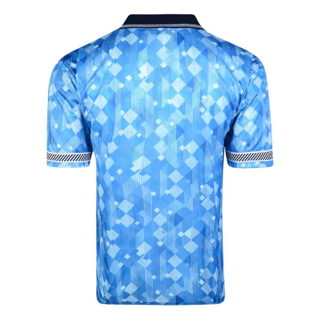 Score Draw England 1990 Third World Cup Finals Retro Football Shirt (Gascoigne 8)-SoccerKits Hub | Buy Soccer Jerseys Online