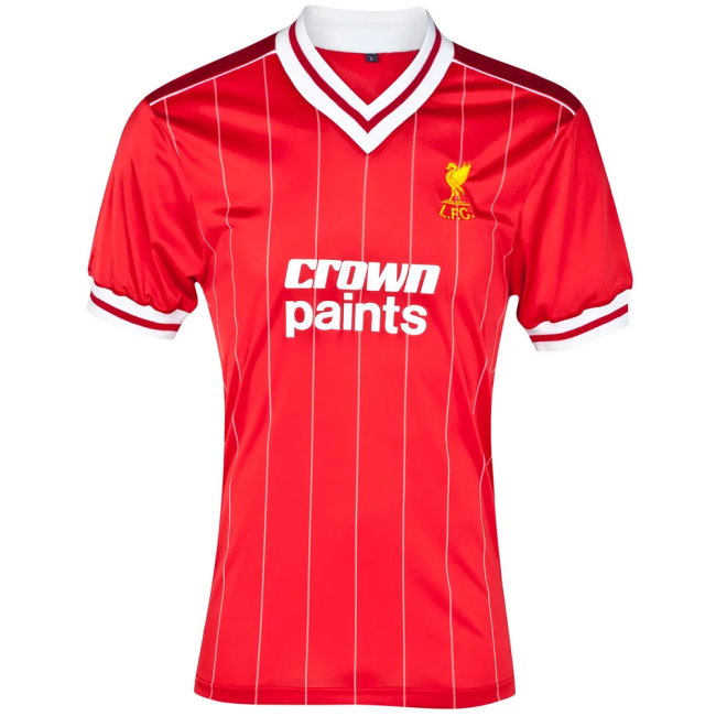 Score Draw Liverpool 1982 Home Shirt (Dalglish 7)-SoccerKits Hub | Buy Soccer Jerseys Online