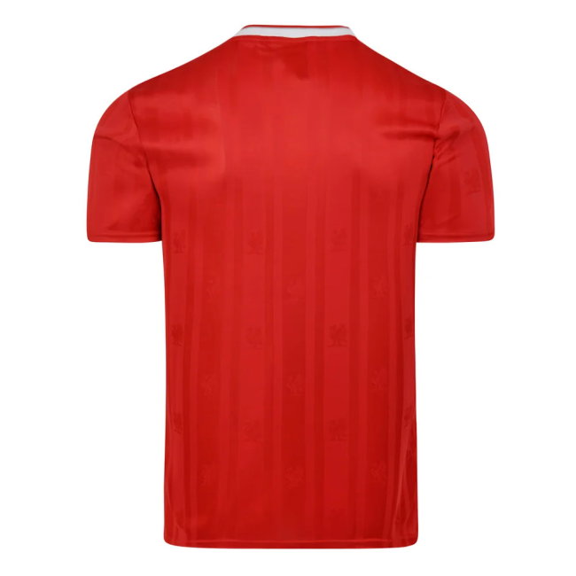 Score Draw Liverpool FC 1989 Retro Football Shirt (DALGLISH 7)-SoccerKits Hub | Buy Soccer Jerseys Online