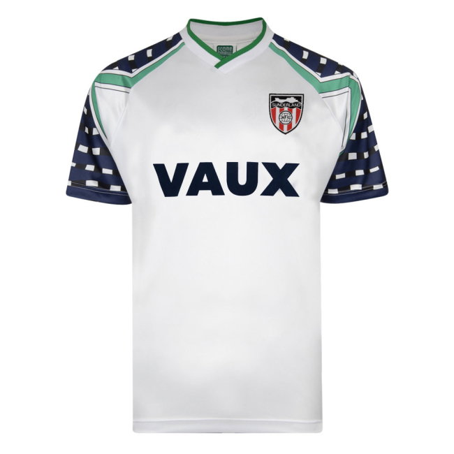 Score Draw Sunderland 1992 FA Cup Away Shirt (Phillips 10)-SoccerKits Hub | Buy Soccer Jerseys Online