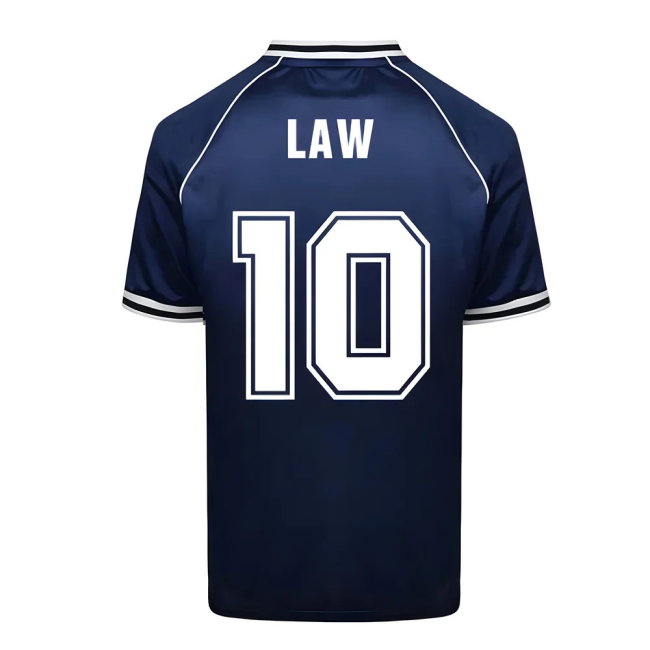Scotland 1978 World Cup Retro Football Shirt (LAW 10)-SoccerKits Hub | Buy Soccer Jerseys Online