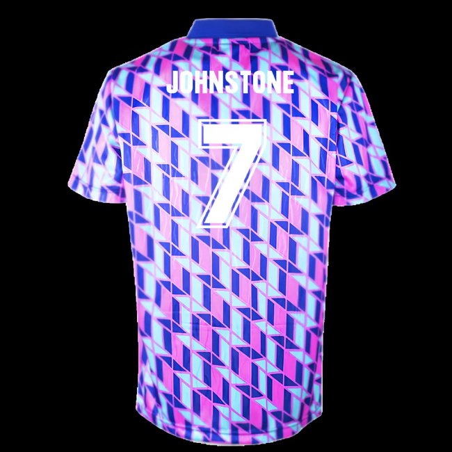 Scotland 1990 Fourth Retro Shirt (JOHNSTONE 7)-SoccerKits Hub | Buy Soccer Jerseys Online
