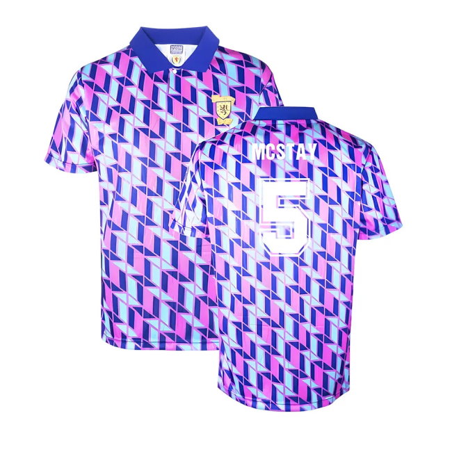 Scotland 1990 Fourth Retro Shirt (MCSTAY 5)-SoccerKits Hub | Buy Soccer Jerseys Online