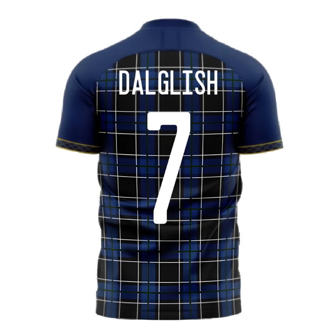 Scotland 2025-2026 Home Concept Football Kit (Libero) (DALGLISH 7)-SoccerKits Hub | Buy Soccer Jerseys Online