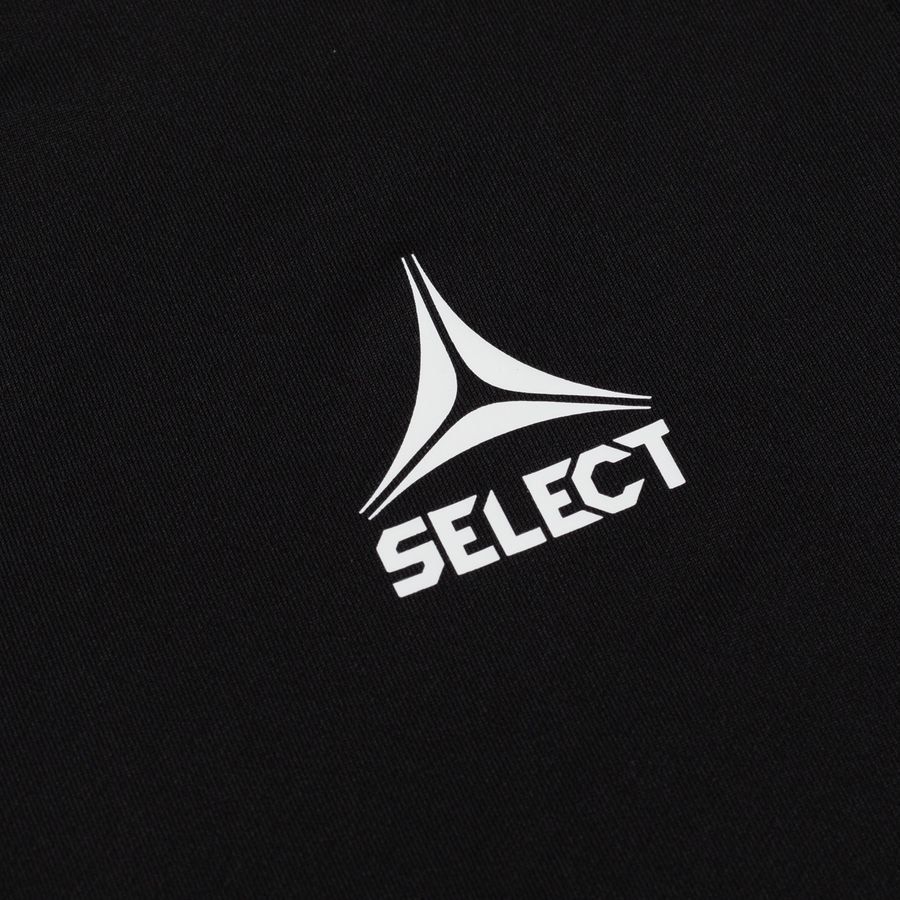 Select Training Shirt 1/2 Zip Spain V25 - Black/White - Men's-SoccerKits Hub | Buy Soccer Jerseys Online