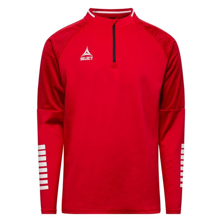 Select Training Shirt Monaco v24 Half Zip - Red/White - Men's-SoccerKits Hub | Buy Soccer Jerseys Online