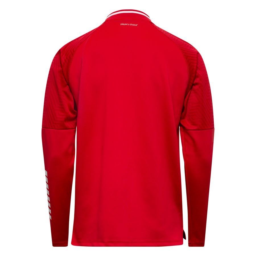 Select Training Shirt Monaco v24 Half Zip - Red/White - Men's-SoccerKits Hub | Buy Soccer Jerseys Online