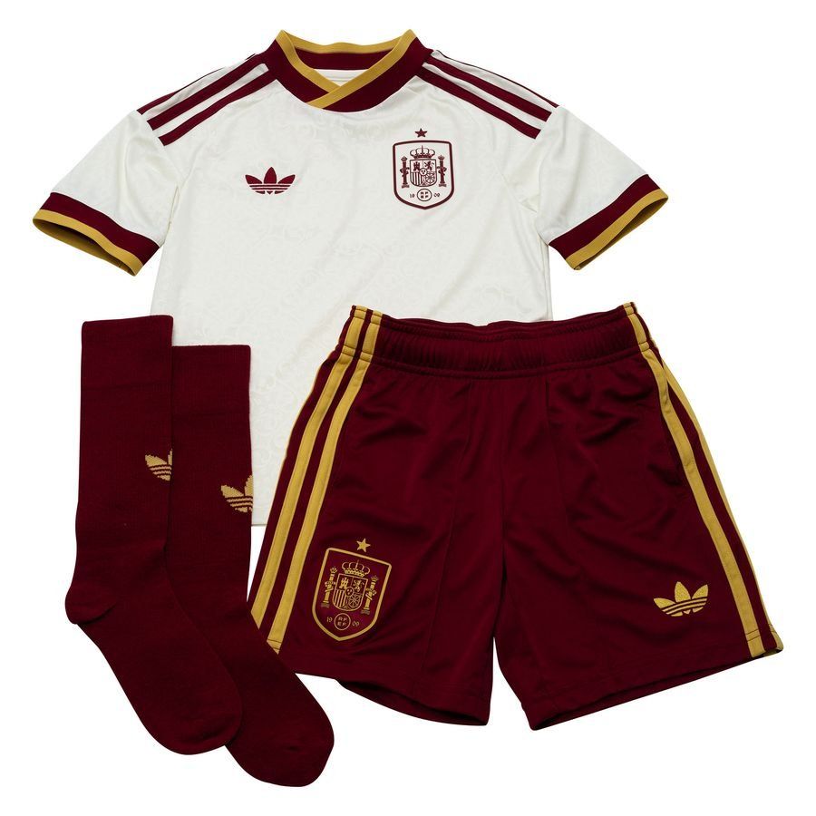 Spain Away Kit World Cup 2026 Kids-SoccerKits Hub | Buy Soccer Jerseys Online