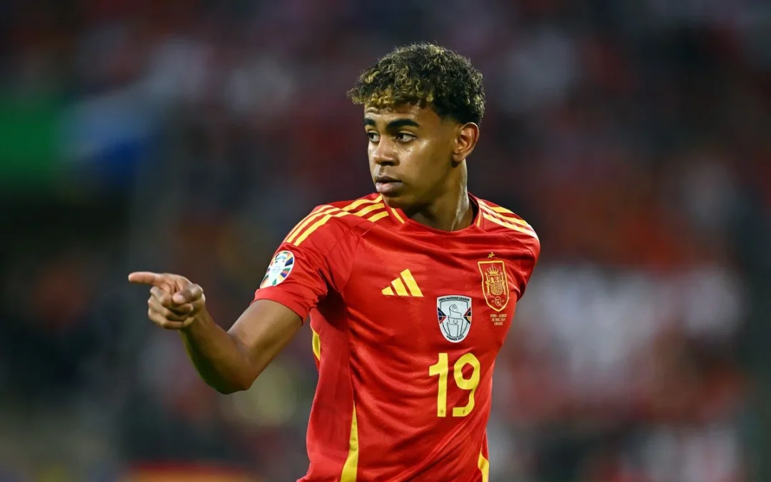 Spain Home Shirt World Cup 2026 LAMINE YAMAL 19 - Men's