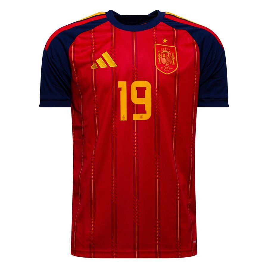 Spain Home Shirt World Cup 2026 LAMINE YAMAL 19 - Men's-SoccerKits Hub | Buy Soccer Jerseys Online