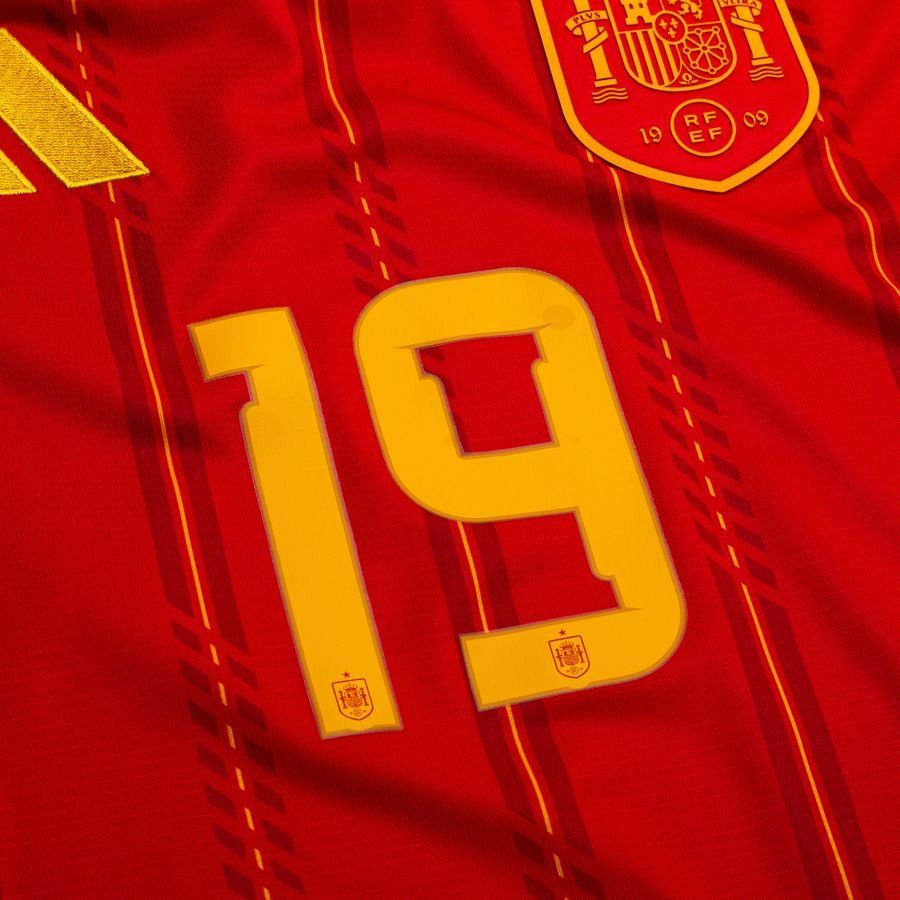 Spain Home Shirt World Cup 2026 LAMINE YAMAL 19 - Men's-SoccerKits Hub | Buy Soccer Jerseys Online