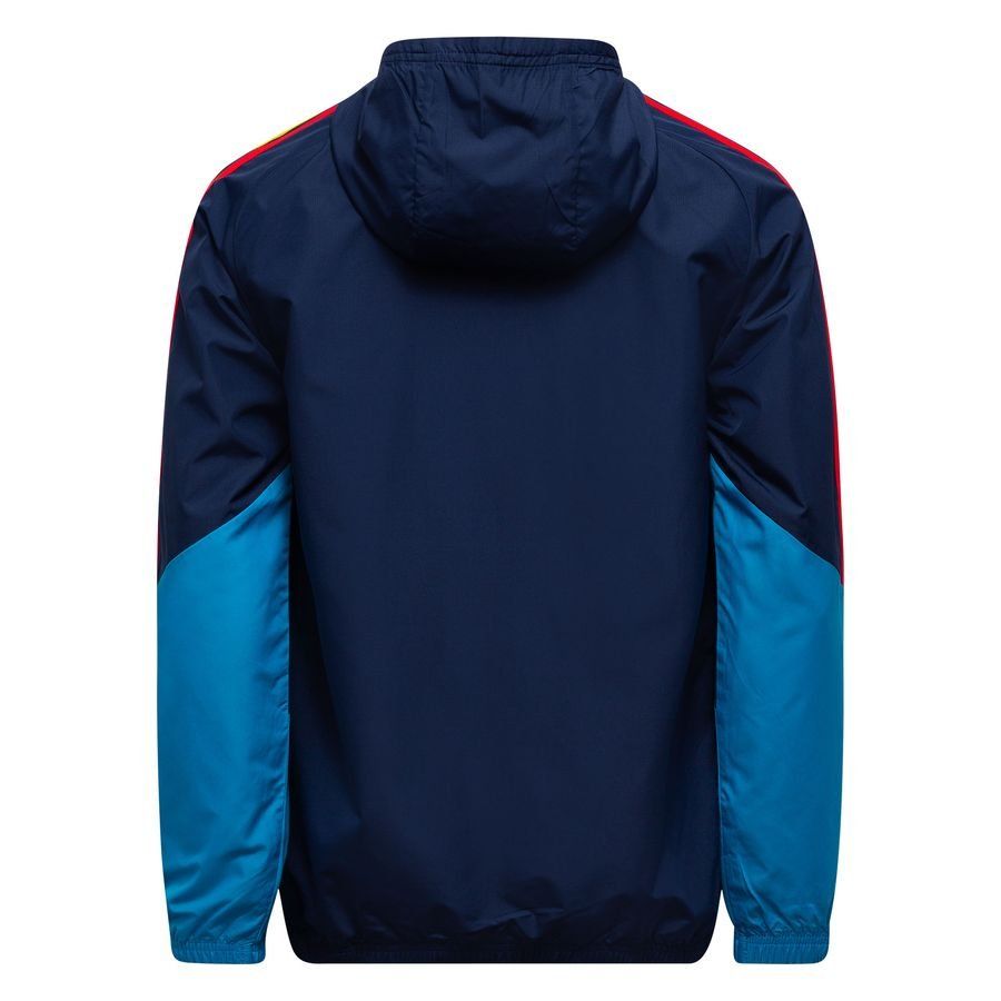 Spain Jacket Tiro 26 All Weather World Cup 2026 - Night Indigo - Men's-SoccerKits Hub | Buy Soccer Jerseys Online