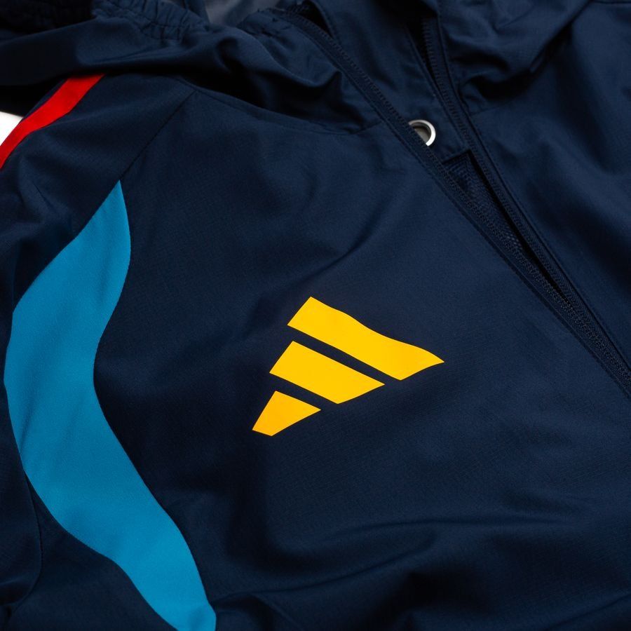 Spain Jacket Tiro 26 All Weather World Cup 2026 - Night Indigo - Men's-SoccerKits Hub | Buy Soccer Jerseys Online
