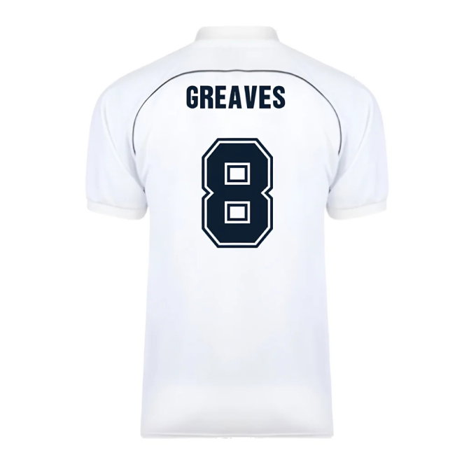 Tottenham 1986 Retro Home Shirt (GREAVES 8)-SoccerKits Hub | Buy Soccer Jerseys Online