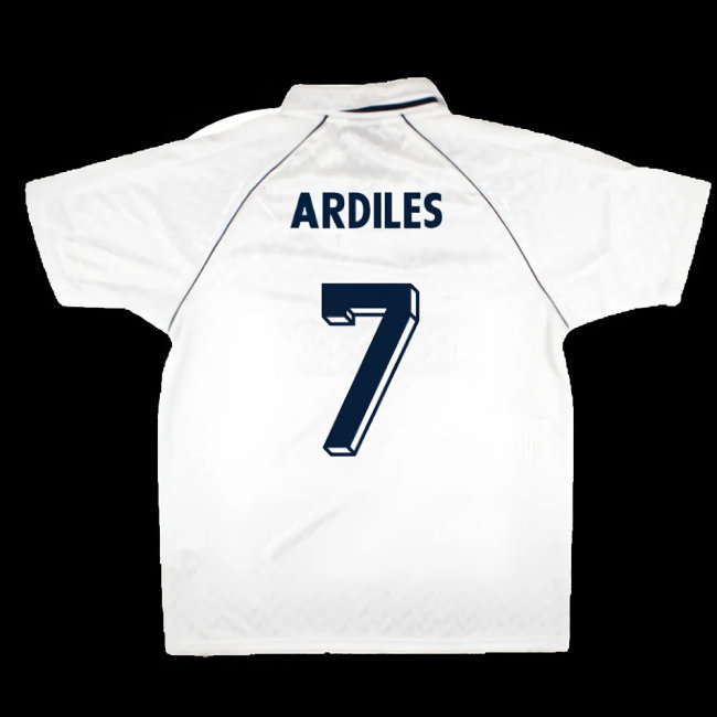 Tottenham 1989 Retro Hummel Home Shirt (Ardiles 7)-SoccerKits Hub | Buy Soccer Jerseys Online