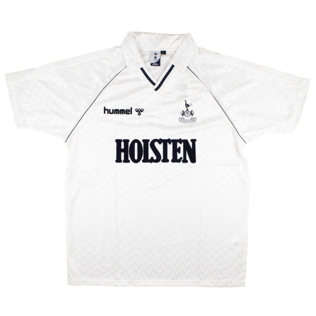 Tottenham 1989 Retro Hummel Home Shirt (Ardiles 7)-SoccerKits Hub | Buy Soccer Jerseys Online