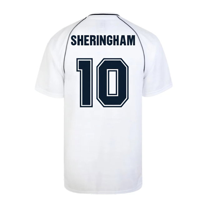 Tottenham 1991 FA Cup Semi Final Home Shirt (SHERINGHAM 10)-SoccerKits Hub | Buy Soccer Jerseys Online
