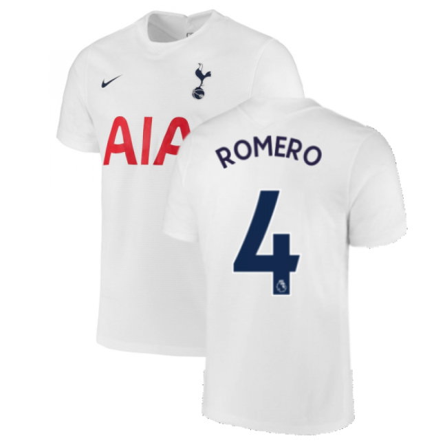 Tottenham 2021-2022 Home Shirt (ROMERO 4)-SoccerKits Hub | Buy Soccer Jerseys Online