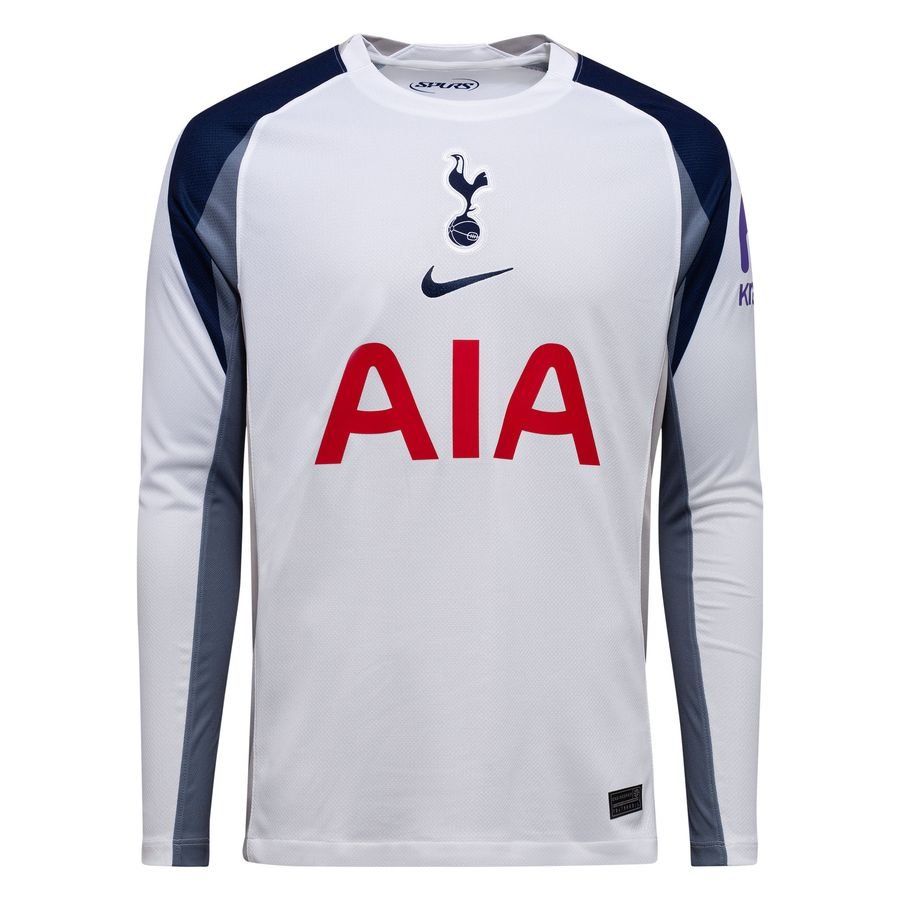 Tottenham Home Shirt 2025/26 Long Sleeves - Men's-SoccerKits Hub | Buy Soccer Jerseys Online