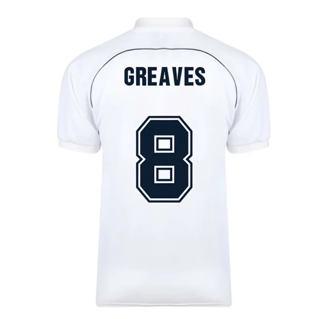 Tottenham Hotspur 1986 Retro Football Shirt (GREAVES 8)-SoccerKits Hub | Buy Soccer Jerseys Online