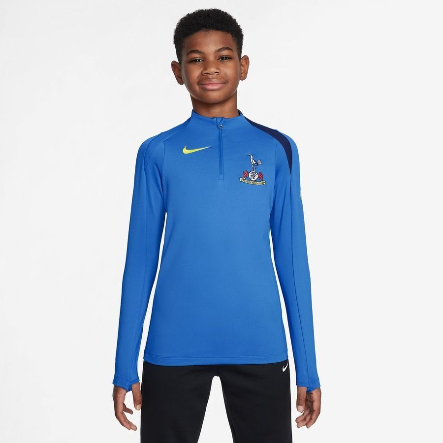 Tottenham Training Shirt Dri-FIT Strike Drill 3rd - Pacific Blue/Blue Void/Dynamic Yellow Kids-SoccerKits Hub | Buy Soccer Jerseys Online