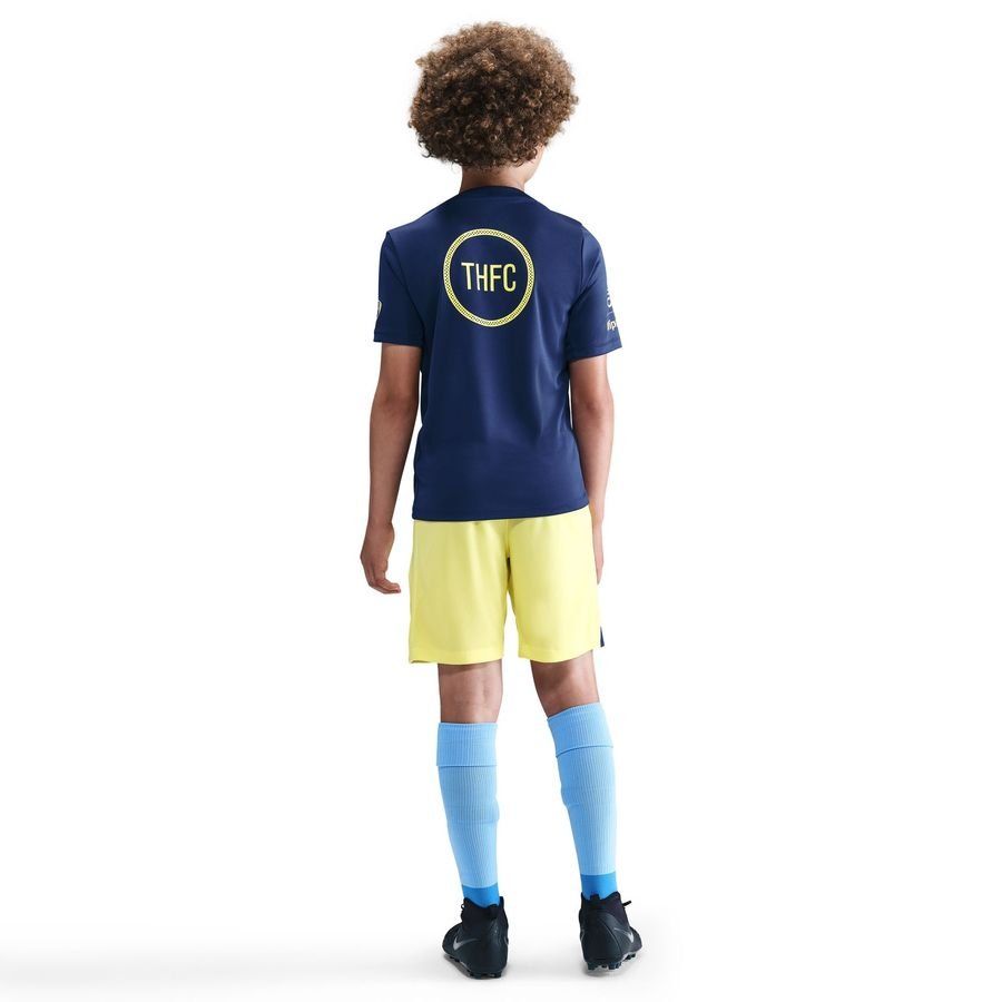 Tottenham Training T-Shirt Dri-FIT Academy Pro Pre Match 3rd - Blue Void/Dynamic Yellow Kids-SoccerKits Hub | Buy Soccer Jerseys Online