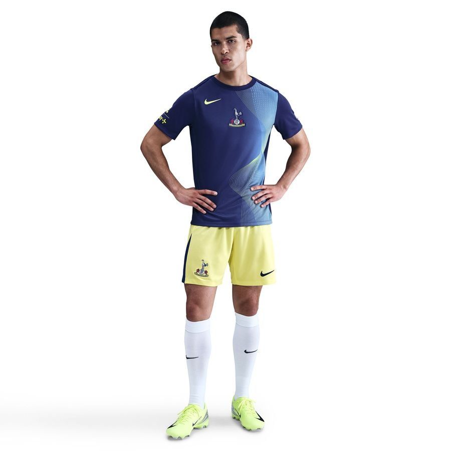 Tottenham Training T-Shirt Dri-FIT Academy Pro Pre Match 3rd - Blue Void/Dynamic Yellow - Men's-SoccerKits Hub | Buy Soccer Jerseys Online