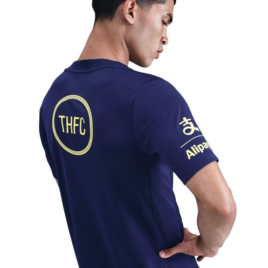 Tottenham Training T-Shirt Dri-FIT Academy Pro Pre Match 3rd - Blue Void/Dynamic Yellow - Men's-SoccerKits Hub | Buy Soccer Jerseys Online