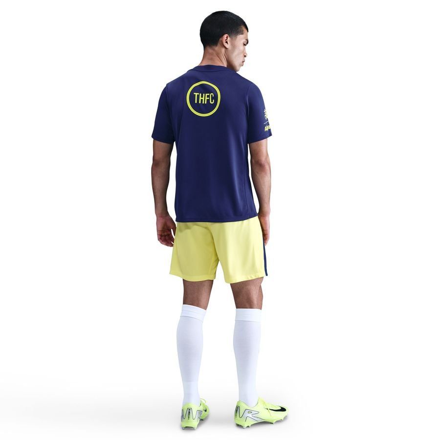 Tottenham Training T-Shirt Dri-FIT Academy Pro Pre Match 3rd - Blue Void/Dynamic Yellow - Men's-SoccerKits Hub | Buy Soccer Jerseys Online