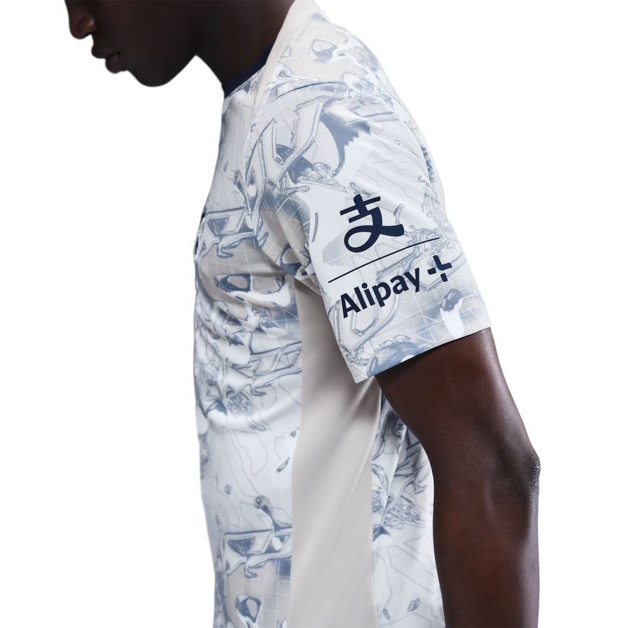 Tottenham Training T-Shirt Dri-FIT Academy Pro Pre Match - White/Light Iron Ore/Binary Blue - Men's-SoccerKits Hub | Buy Soccer Jerseys Online