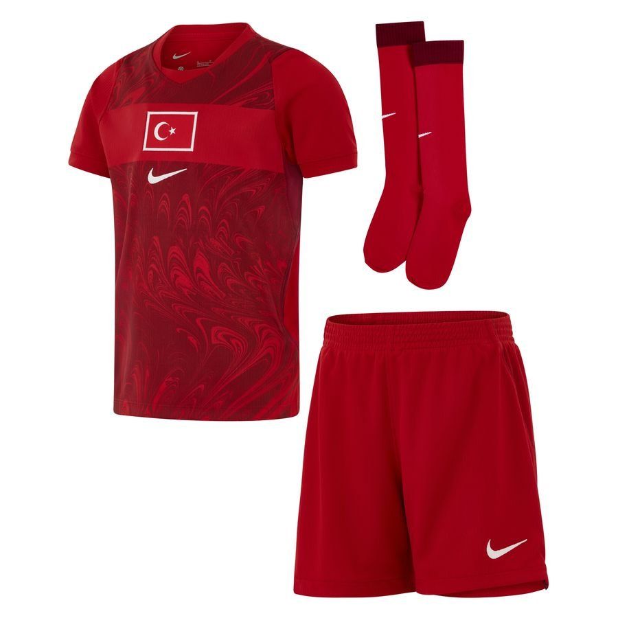 Turkey Home Shirt World Cup 2026 Mini-Kit Kids-SoccerKits Hub | Buy Soccer Jerseys Online