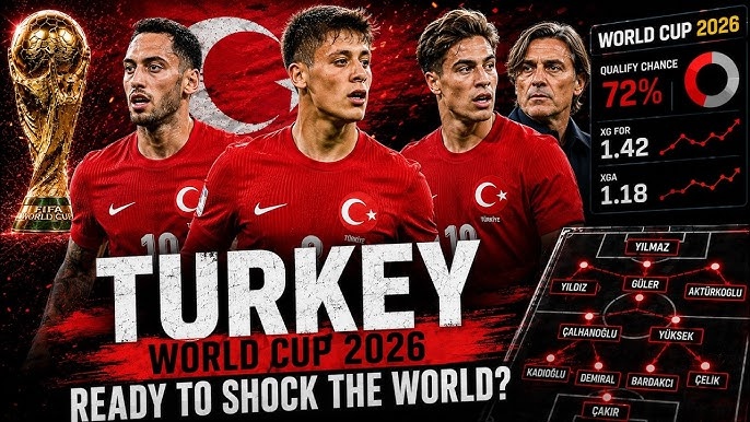 Turkey World Cup 2026 Preview: Arda Güler, Kenan Yıldız & Group D Prediction