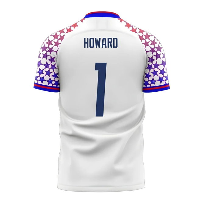 USA 2025-2026 Home Concept Football Kit (Libero) (HOWARD 1)-SoccerKits Hub | Buy Soccer Jerseys Online