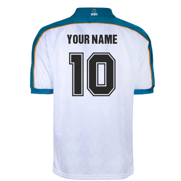 Wolverhampton Wanderers 1998 Away Shirt (Your Name)-SoccerKits Hub | Buy Soccer Jerseys Online