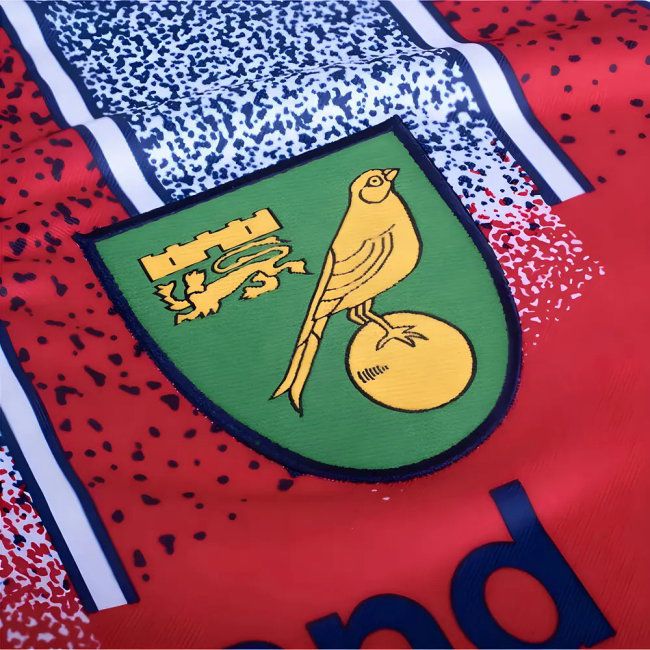 Norwich City 1996 Away Retro Shirt (Fleck 8) | Soccer Jersey